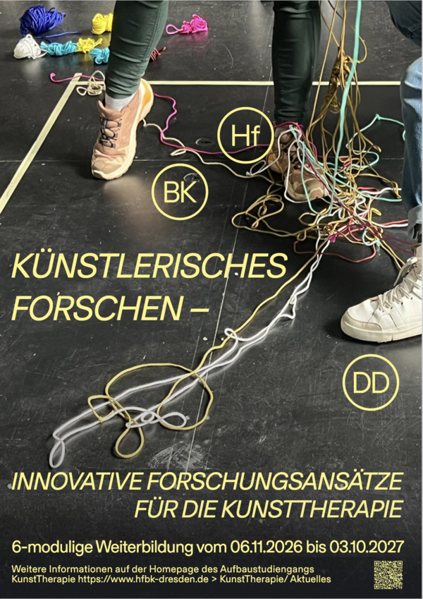 Plakat Weiterbildung KunstTherapie