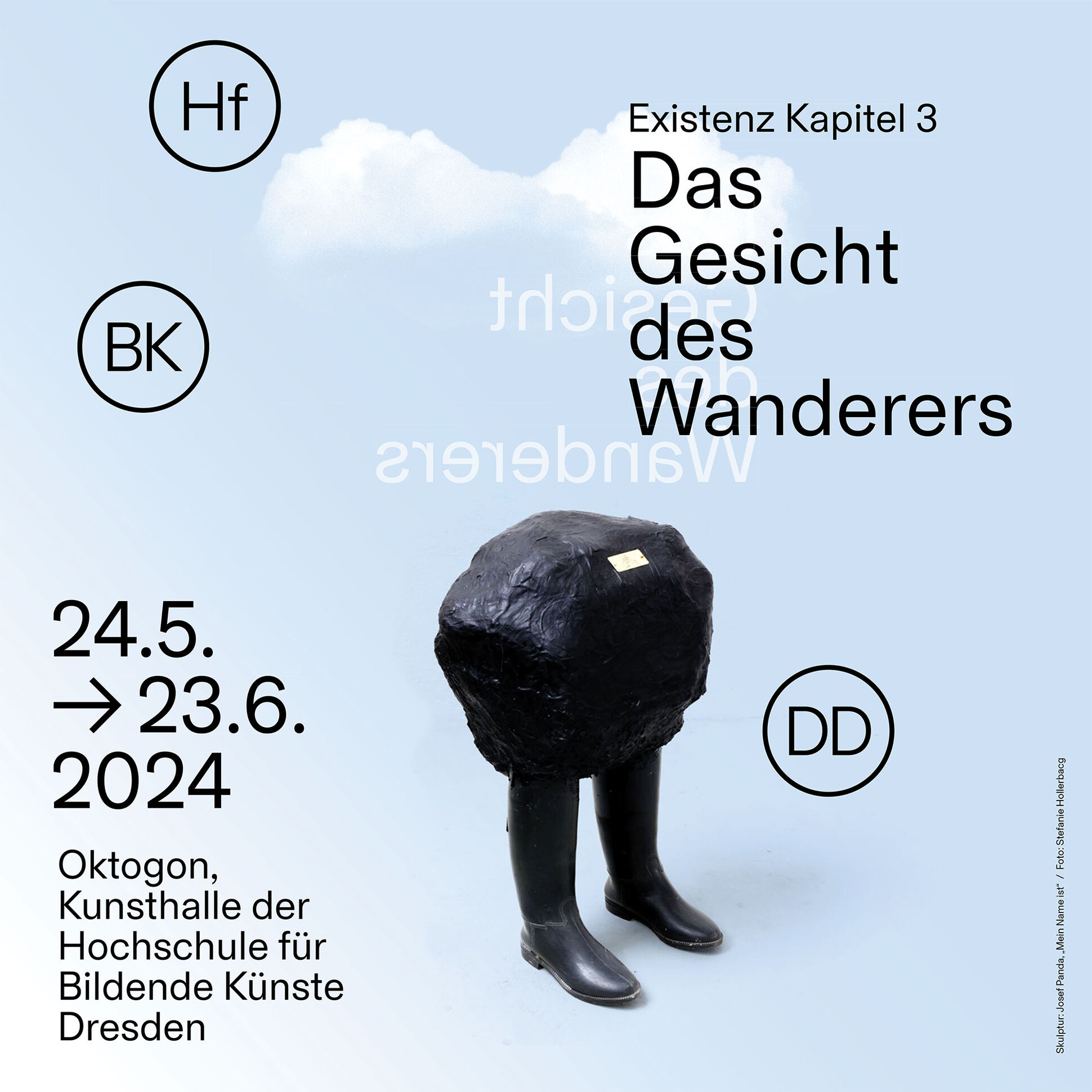 Grafik zur Ausstellung "Existenz Kapitel 3"