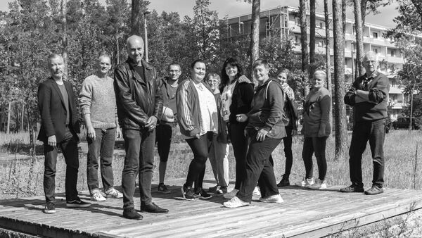 Kunst als gesellschaftliches Modell Fotografie Personengruppe