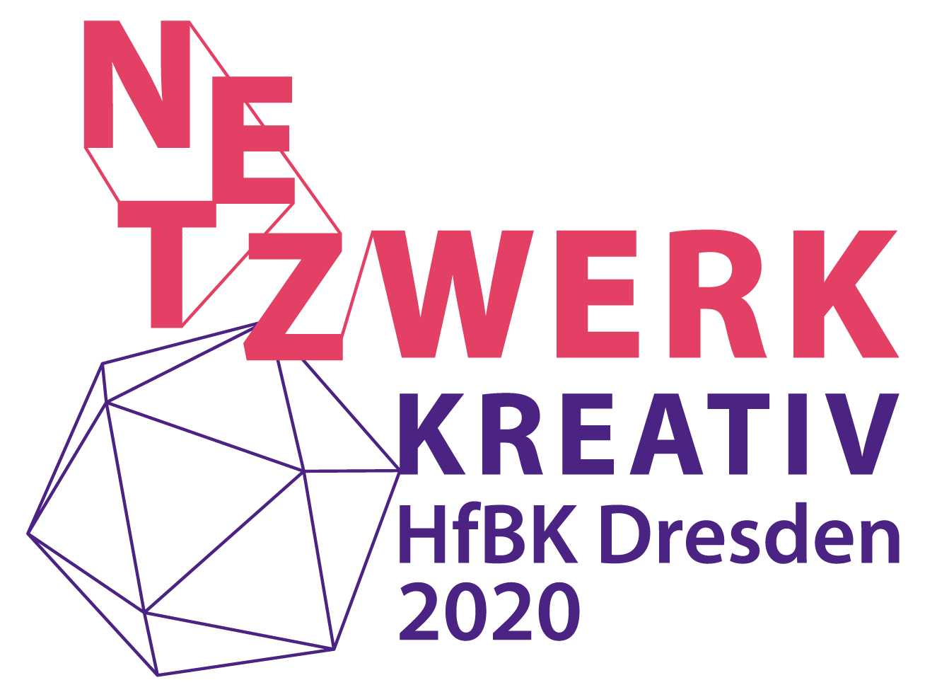 Logo Netzwerk Kreativ | HfBK Dresden 2020